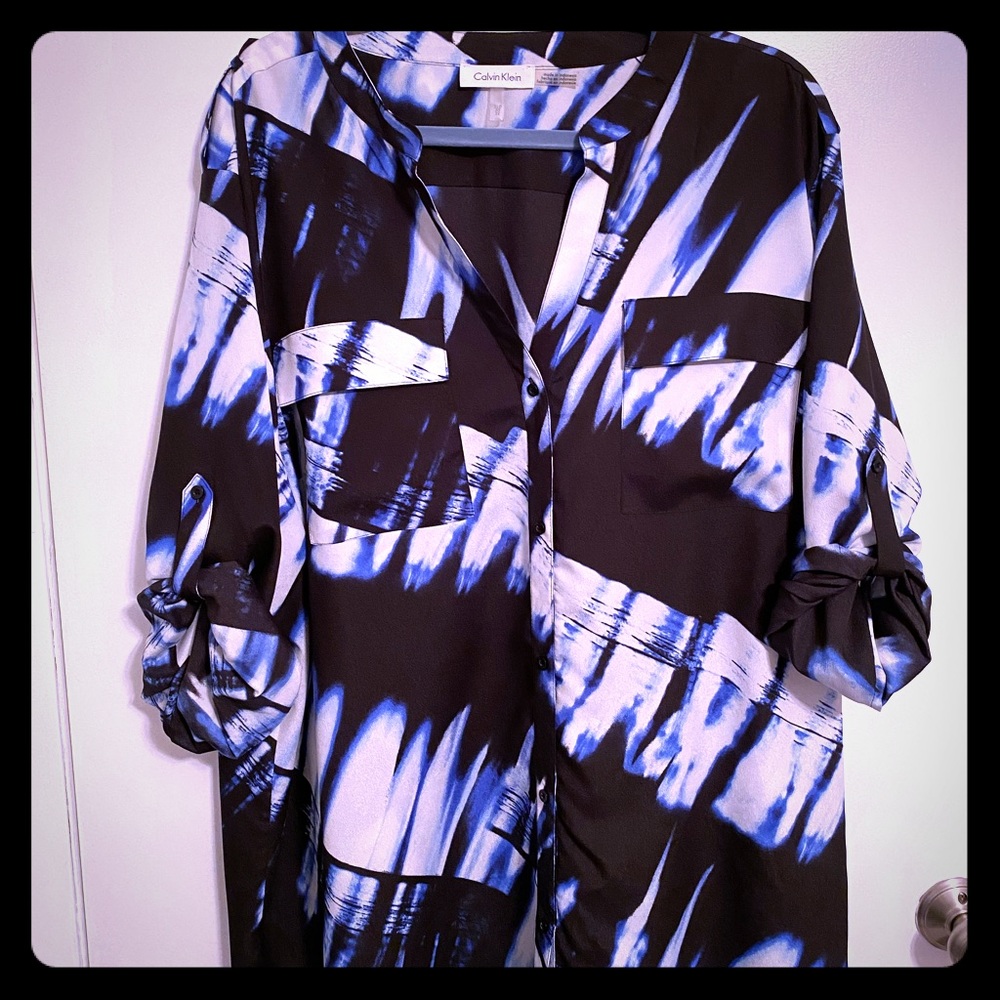 Calvin Klein Button Down Blouse